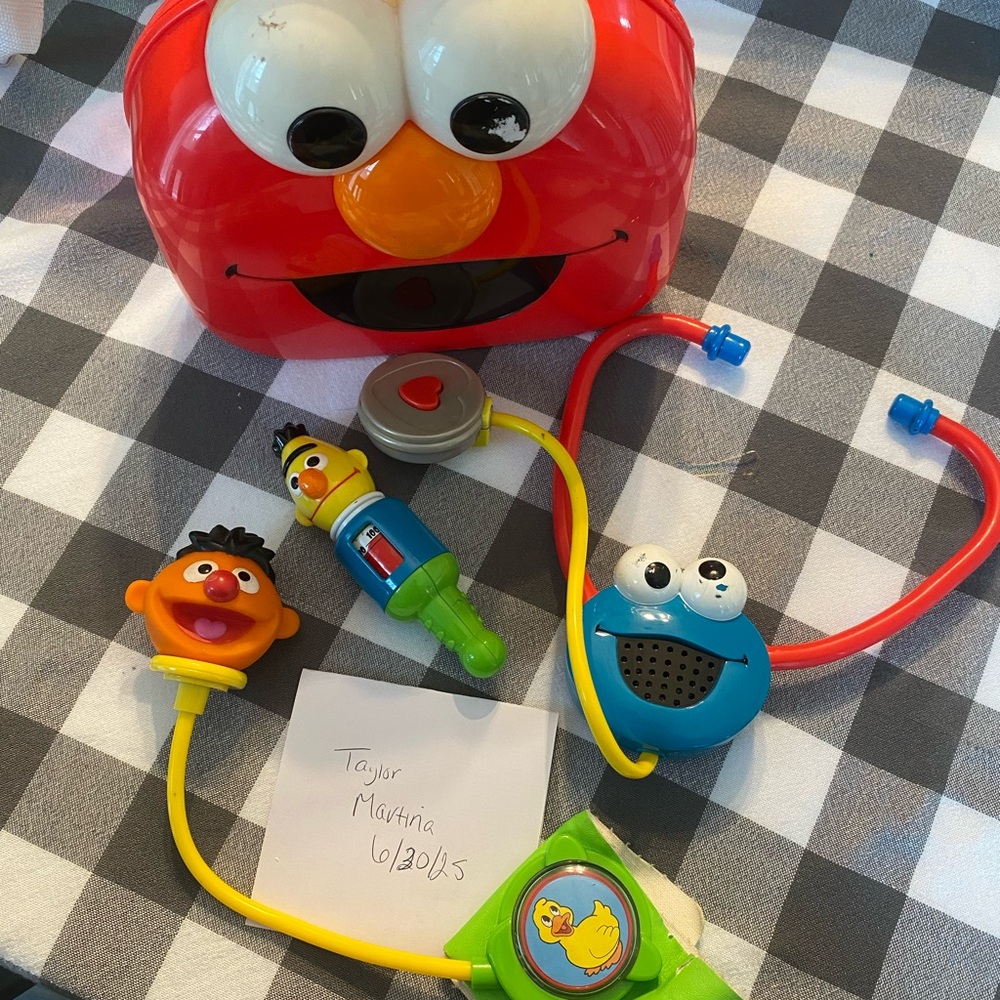 Vintage Sesame Street Doctor Kit
